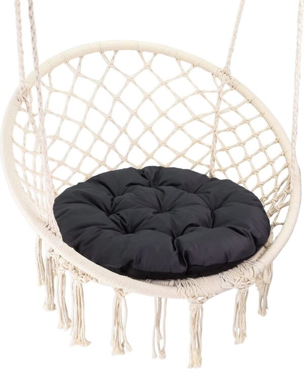 Hangstoel - hammock stoel - binnen en buiten - hangnestje - luxe hangstoel (8720837084760)