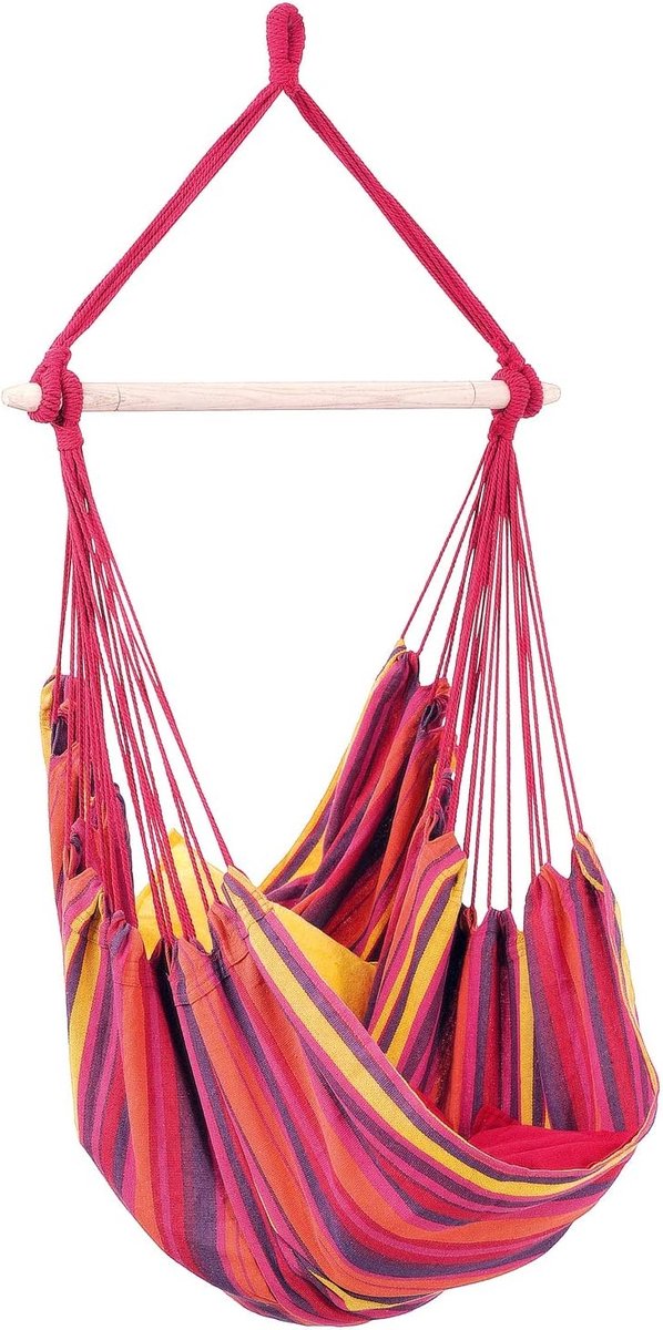 Hangstoel - hammock stoel - binnen en buiten - hangnestje - luxe hangstoel (8720837084791)