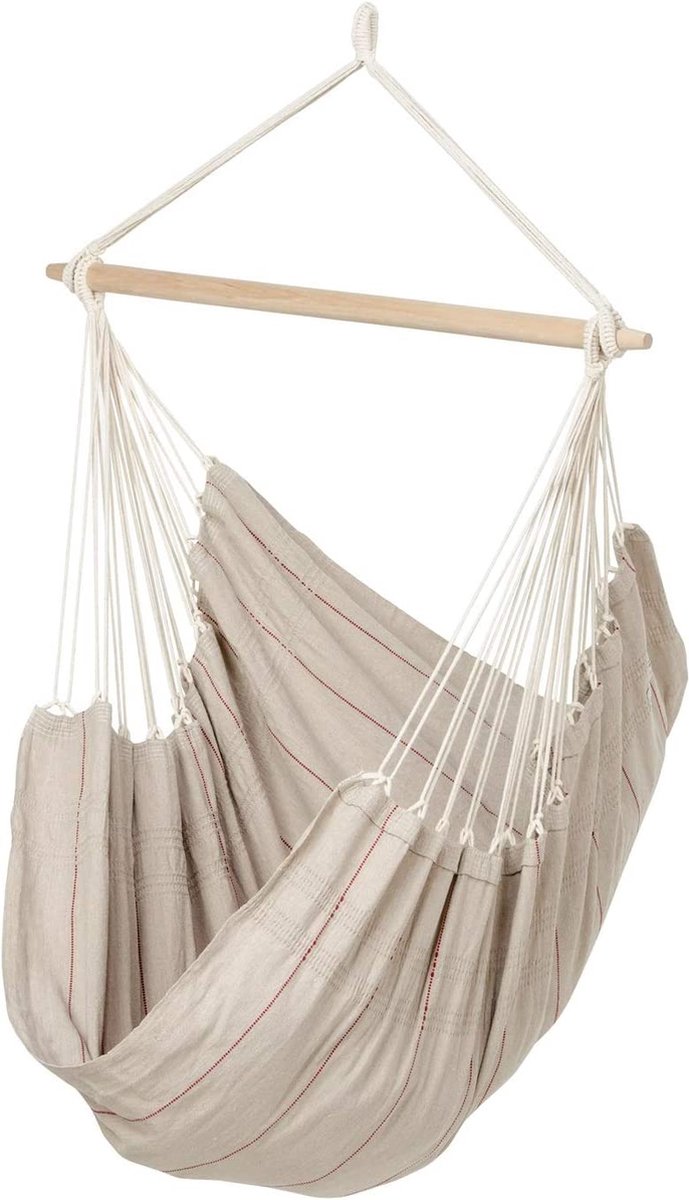 Hangstoel - hammock stoel - binnen en buiten - hangnestje - luxe hangstoel (8720837084906)