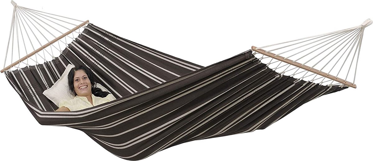 Hangstoel - hammock stoel - binnen en buiten - hangnestje - luxe hangstoel (8720837084999)