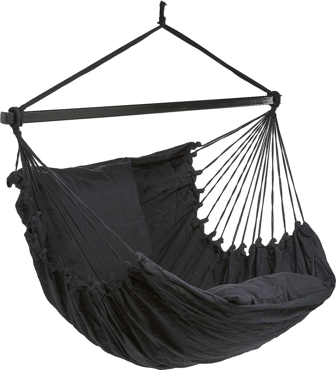 Lazy Rezt Hangstoel Lounger XXL Zwart (7439606724714)