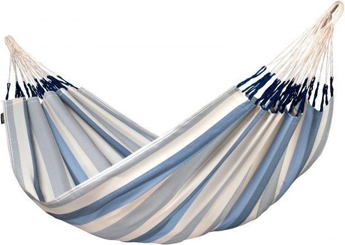 Tweepersoons Klassieke Hangmat Outdoor Brisa Sea Salt - LA SIESTA (BRH16-13) (4025122937580)