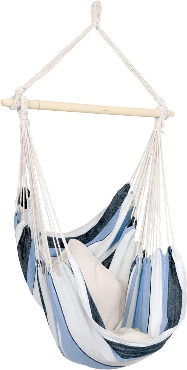 Hangstoel - hammock stoel - binnen en buiten - hangnestje - luxe hangstoel (8720837084753)