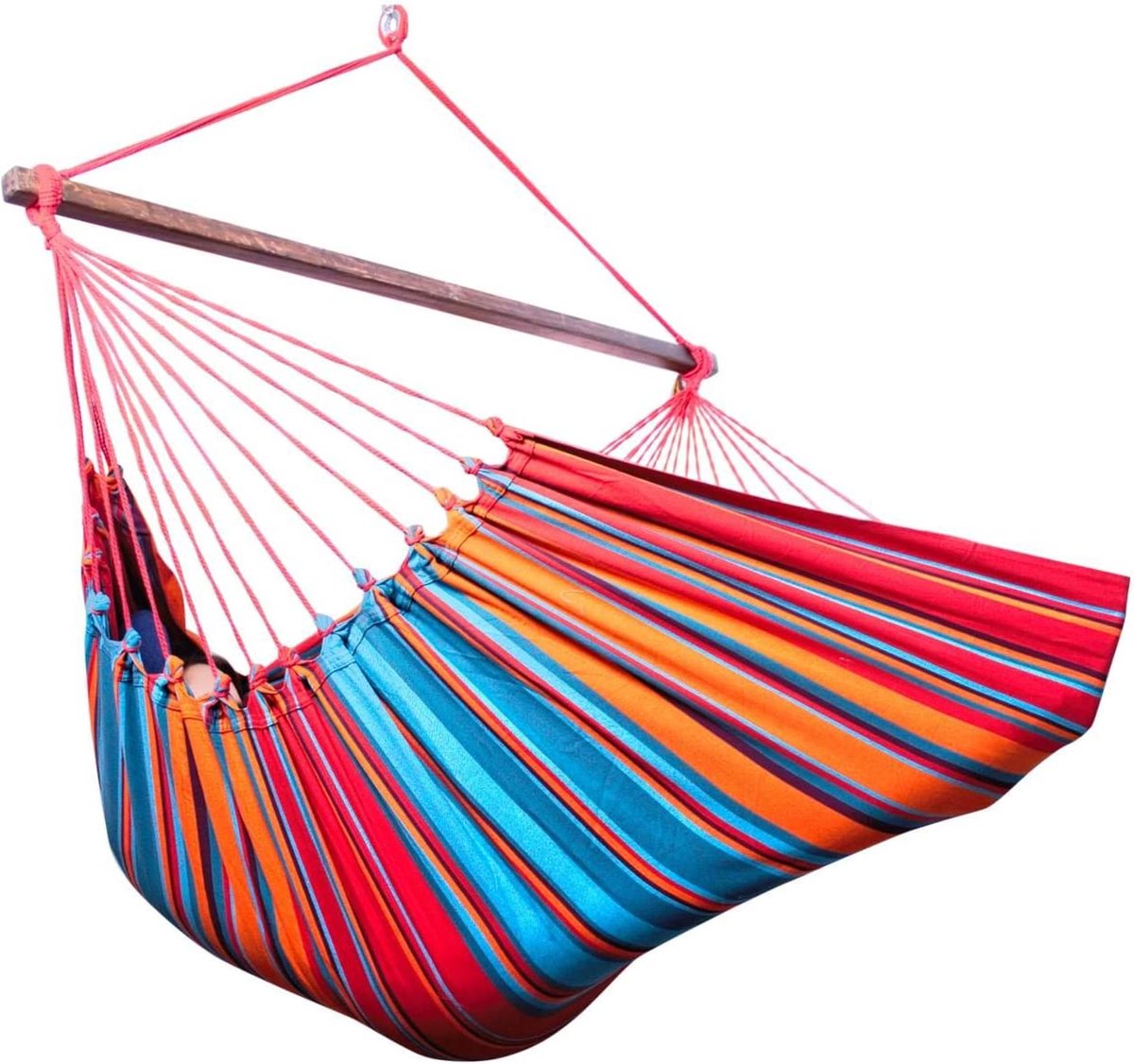 Hangstoel - hammock stoel - binnen en buiten - hangnestje - luxe hangstoel (8720837084784)