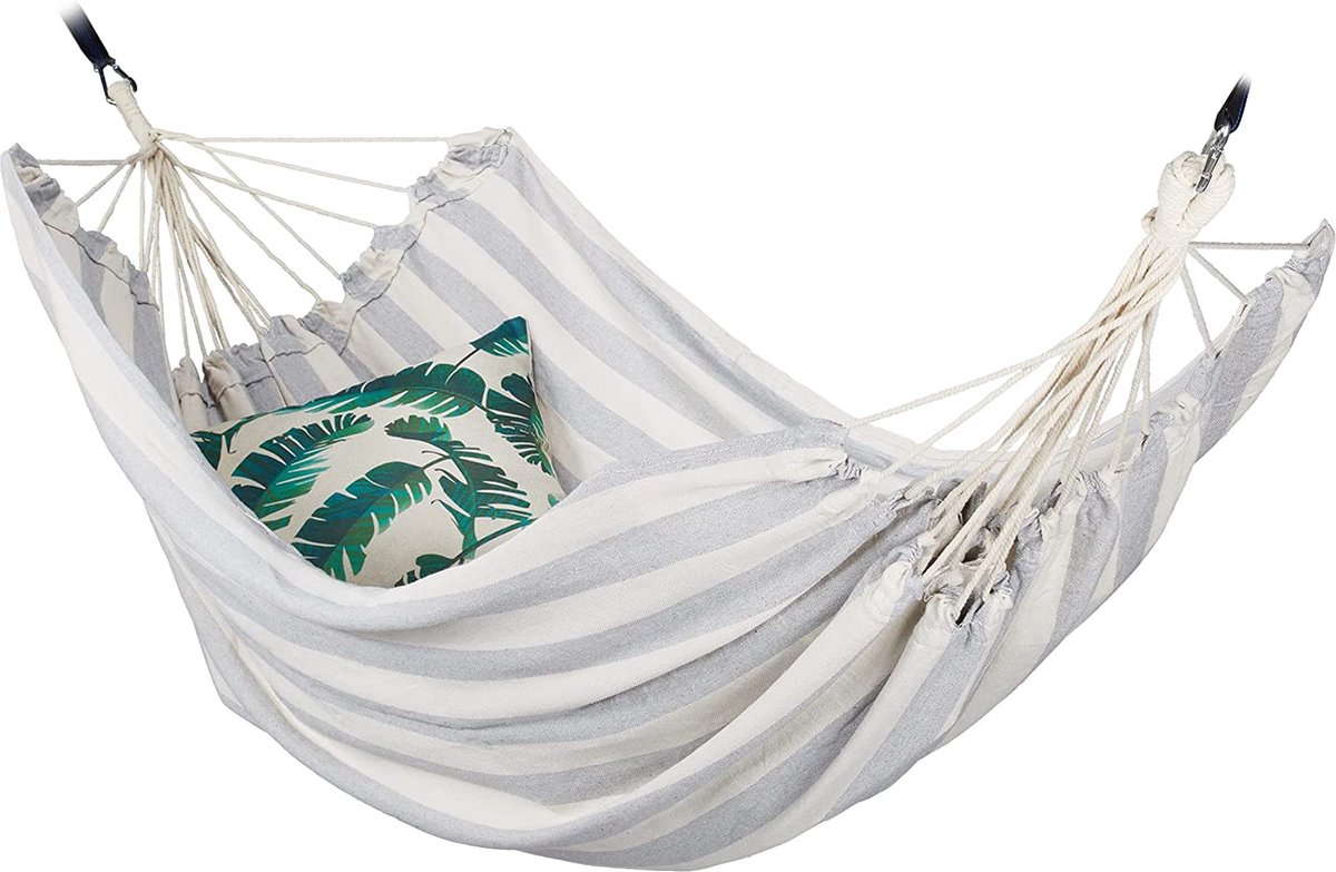 Hangstoel - hammock stoel - binnen en buiten - hangnestje - luxe hangstoel (8720837084876)