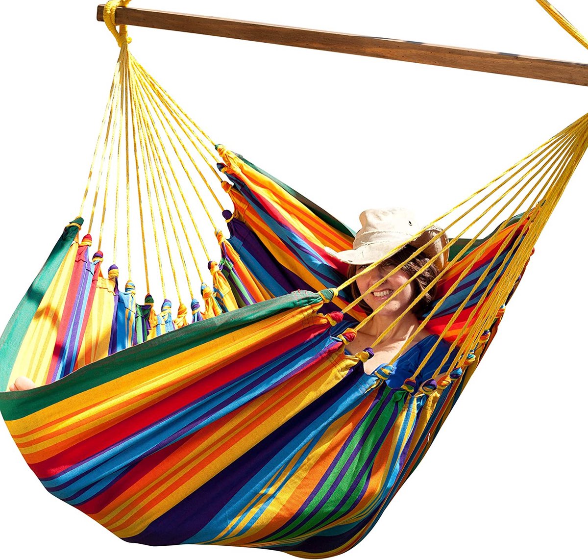 Hangstoel - hammock stoel - binnen en buiten - hangnestje - luxe hangstoel (8720837084937)