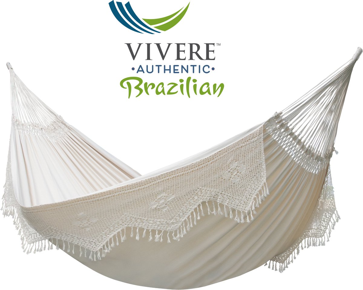 Vivere Authentieke Braziliaanse elegante hangmat - Antique (0713799004325)