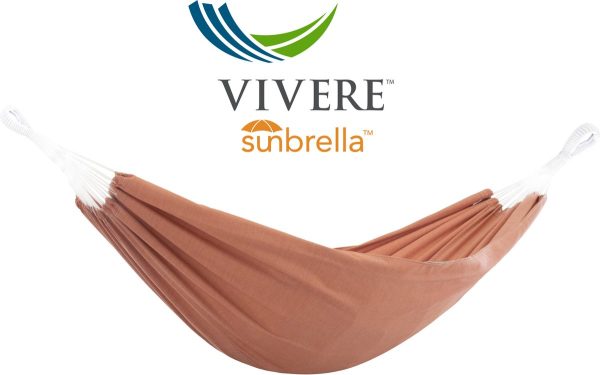 Vivere Braziliaanse Sunbrella® hangmat - Coral (0713799004479)