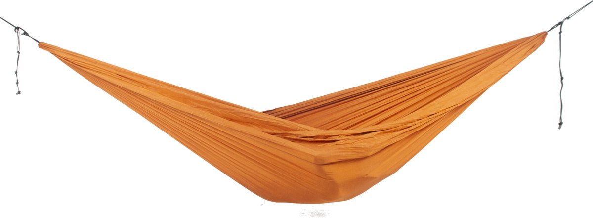 Ticket To The Moon - Hangmat - Home Hammock Terracotta Orange (420 × 300 cm. premium fabric with 22kN Carabiners. Ropes & Hammock Sleeves) (0727670930436)