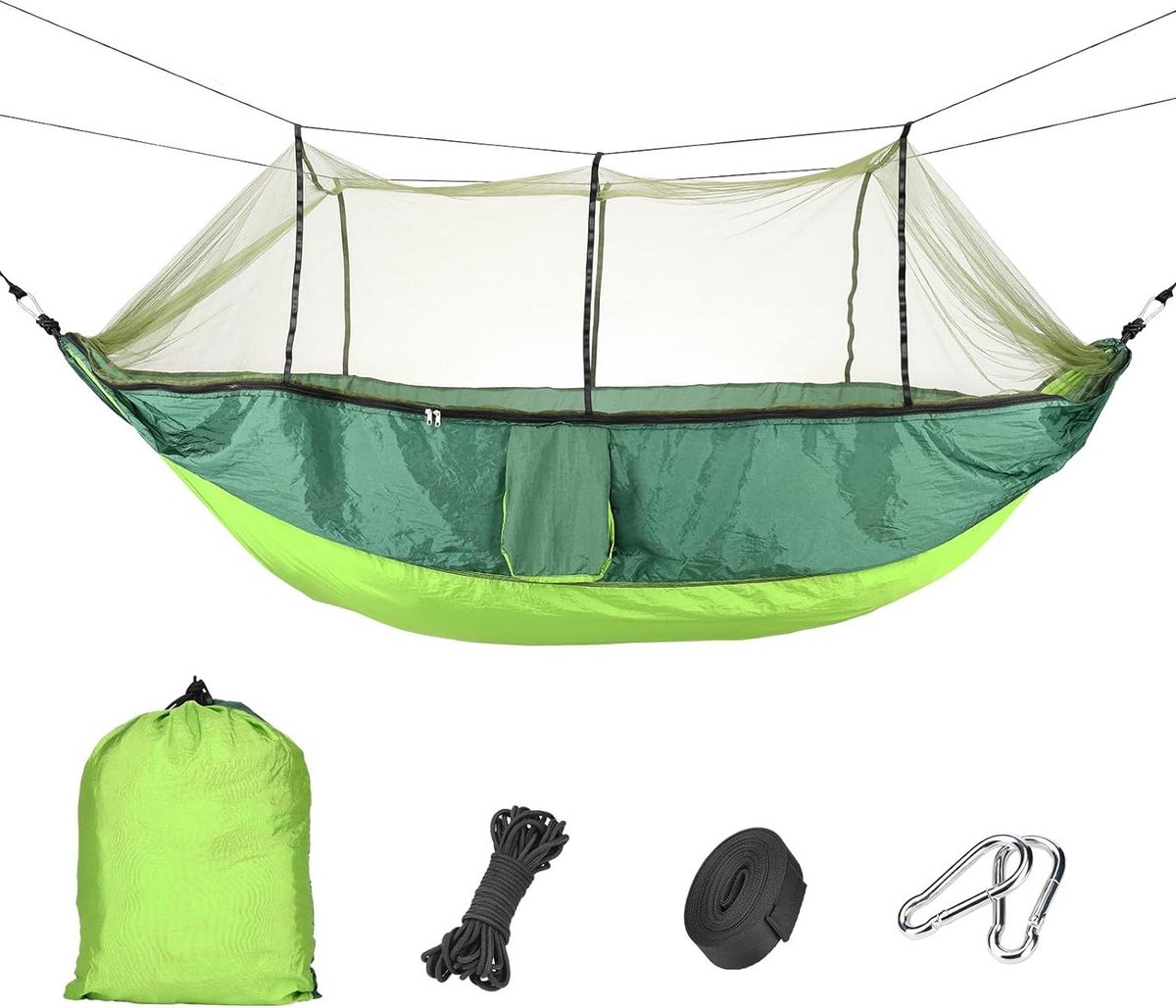 Ultralichte camping hangmat voor ontspanning na het wandelen (8785302371271)