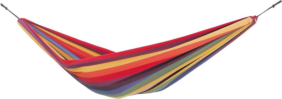 Kinderhangmat Chico Rainbow voor kinderen van 2-8 jaar tot 80 kg, regenboogkleuren, kleurrijk en comfortabel hangmat 2 person (6152809715723)