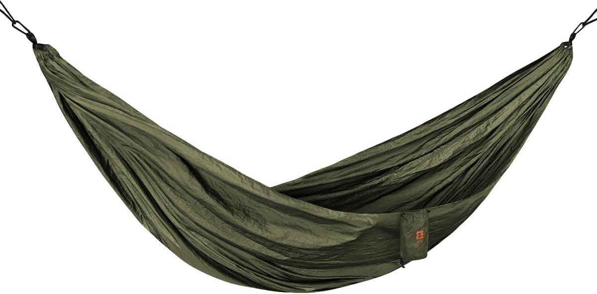 Tundra Hangmat - Olijf Outdoor Hangmat voor 2 Personen - Weerbestendige Campinghangmat met Accessoires voor Kamperen met Kinderen hangmat 2 person (6152809691614)