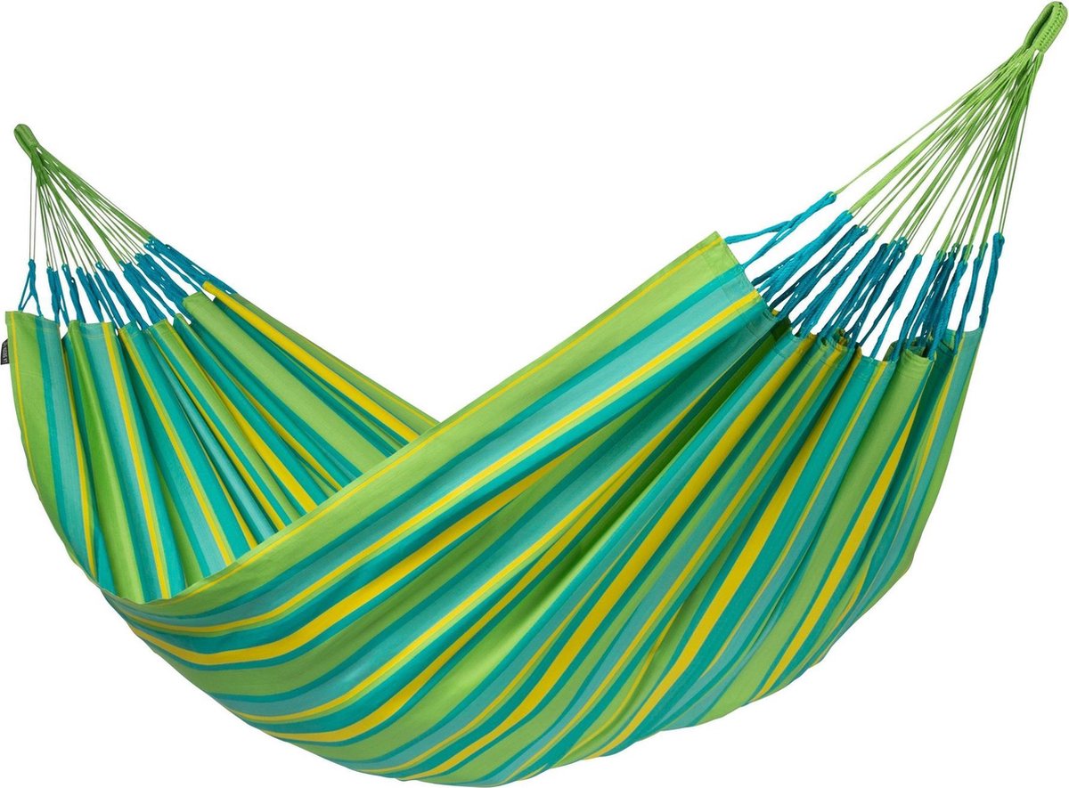 Kingsize Klassieke Hangmat Outdoor Brisa Lime - LA SIESTA (BRH18-48) (4025122937238)