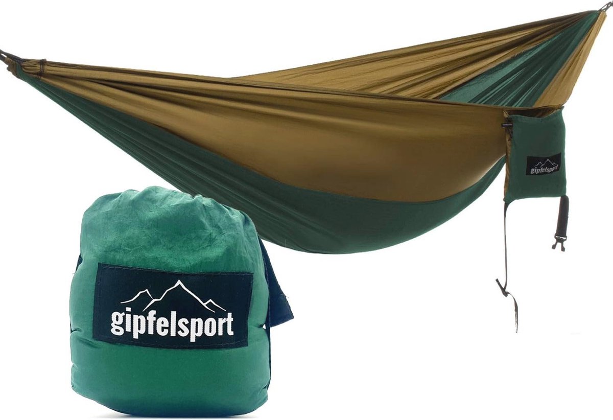 Ultralichte Outdoor Hangmat voor Kamperen en Reizen - Ademend en Ruimtebesparend, Draagkracht tot 250 kg (6152531138180)