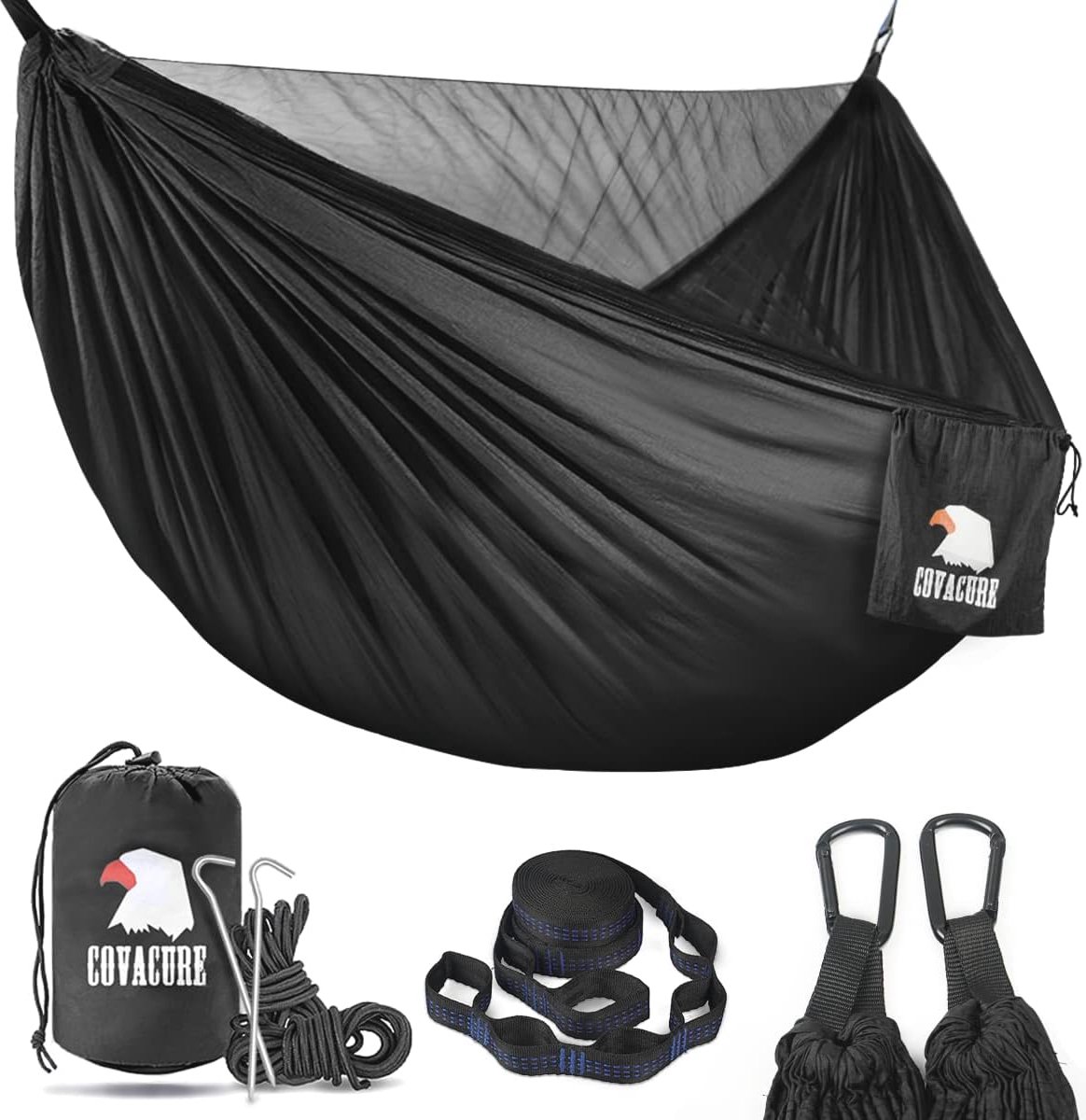 Ultralight Outdoor Hangmat met Muskietennet - Ademend en Sneldrogend Camping Accessoire (6152701387387)