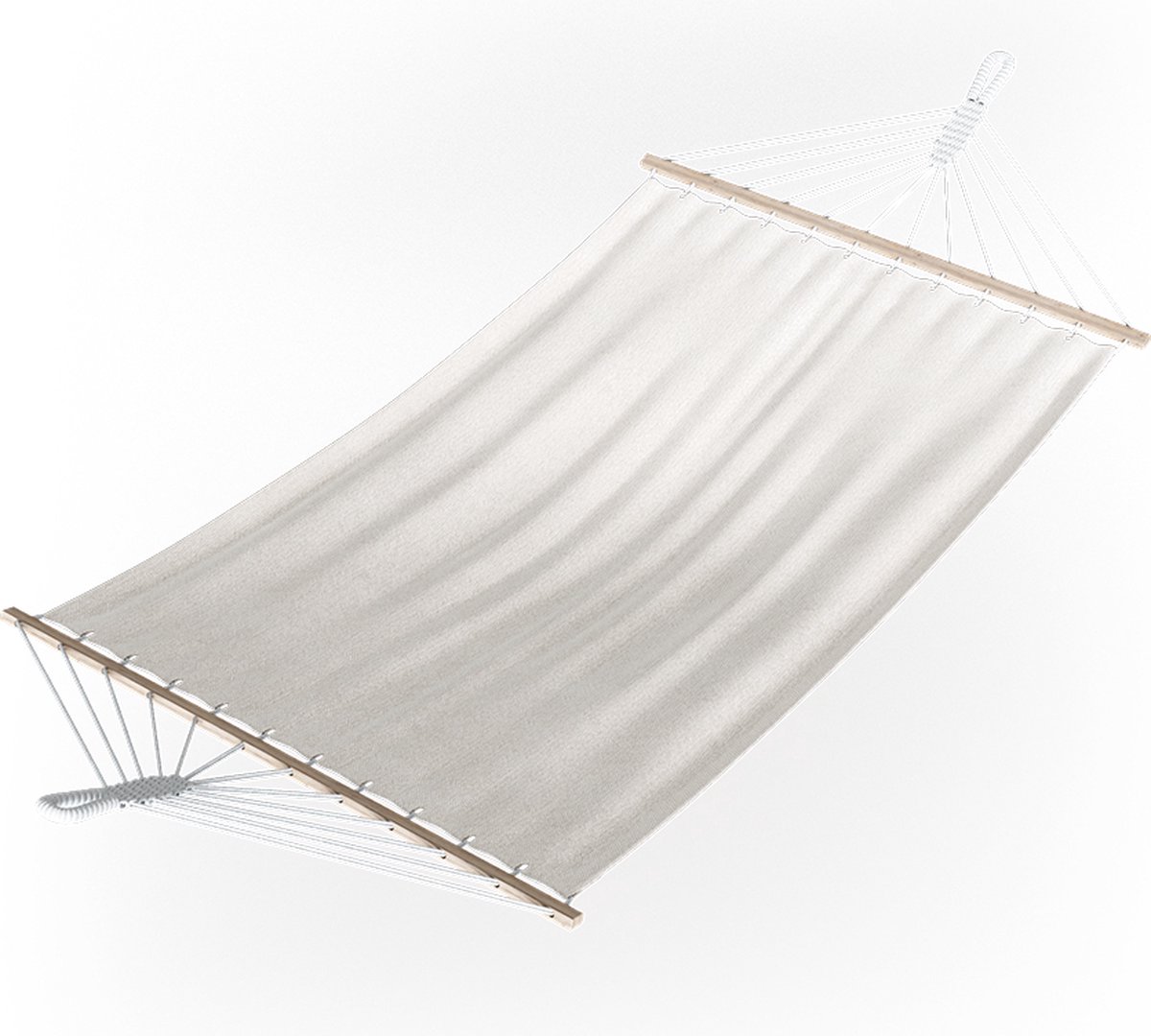 OK-Living Hangmat , Wit, 190 x 120 cm (4251421939738)